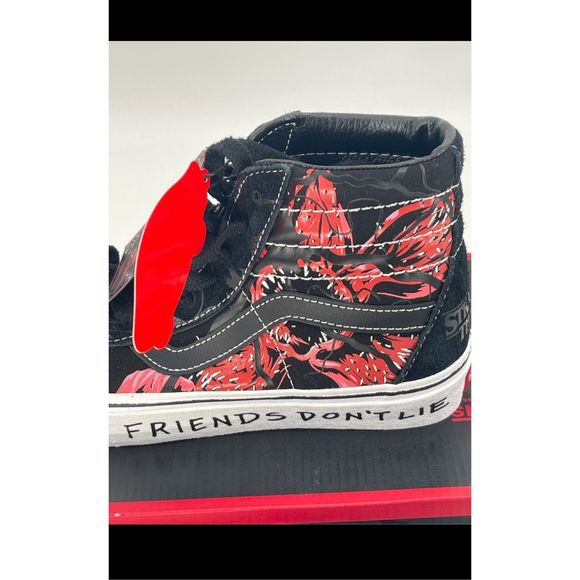 Vans Sneakers Sk8 Hi Netflix Stranger Things Upside Down Men Size 10 New - Picture 5 of 9